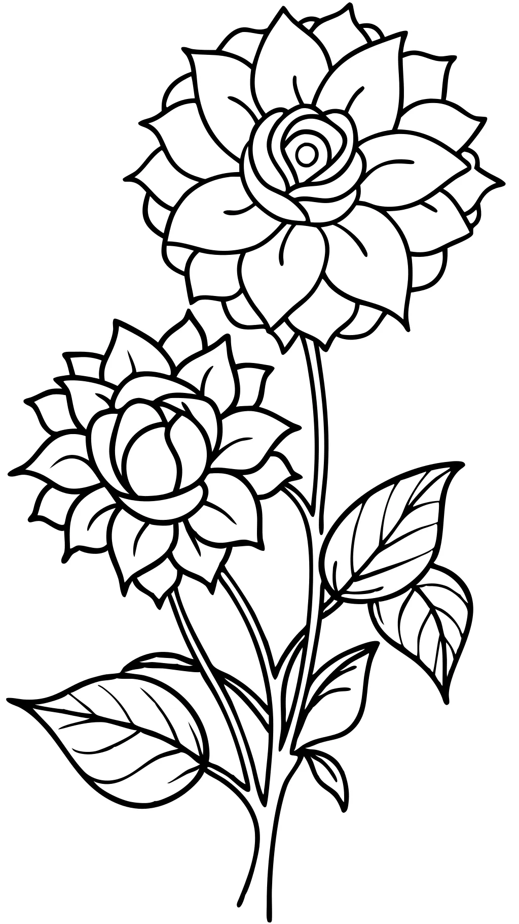 printable coloring pages flowers